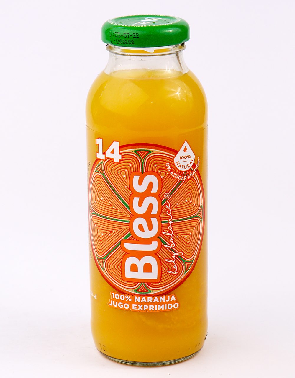 Bless Jugo Prensado Naranja 300 Ml-1