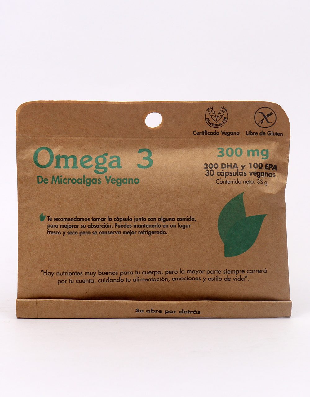 Omega 3 De Microalgas Vegano 300mg-1