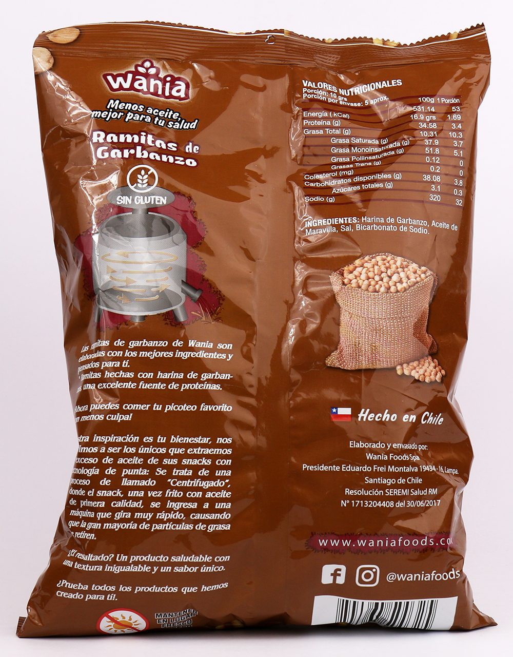 Ramitas De Garbanzo 180 Grs Wania-2