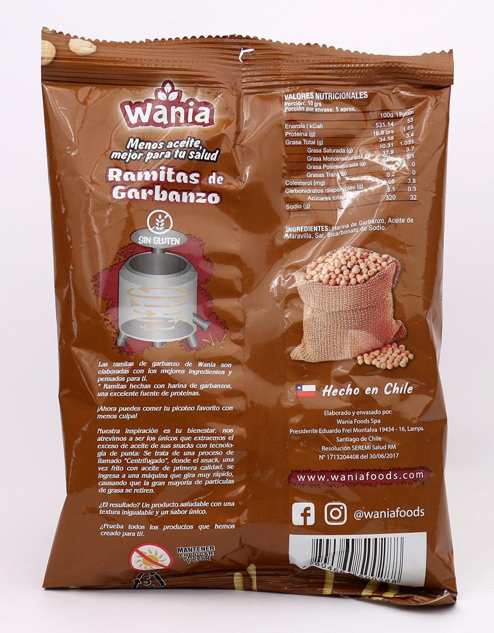 Ramitas De Garbanzo 50 Grs Wania-2