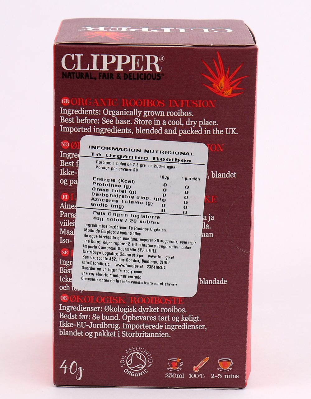 Te Rooibos Redbush Infusion Clipper-3